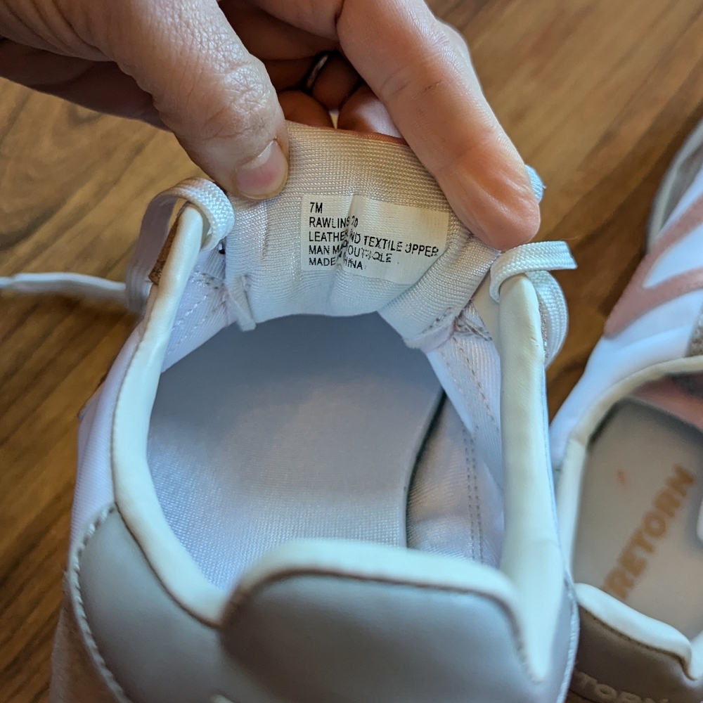 Women's Tretorn Rawlins 2.0 Sneakers in White and Beige, Size 7 - Picture 11 of 12